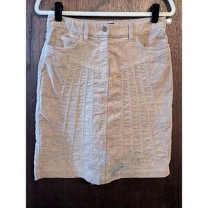 4/$12 Vintage Moda International Size 8 Corduroy Skirt